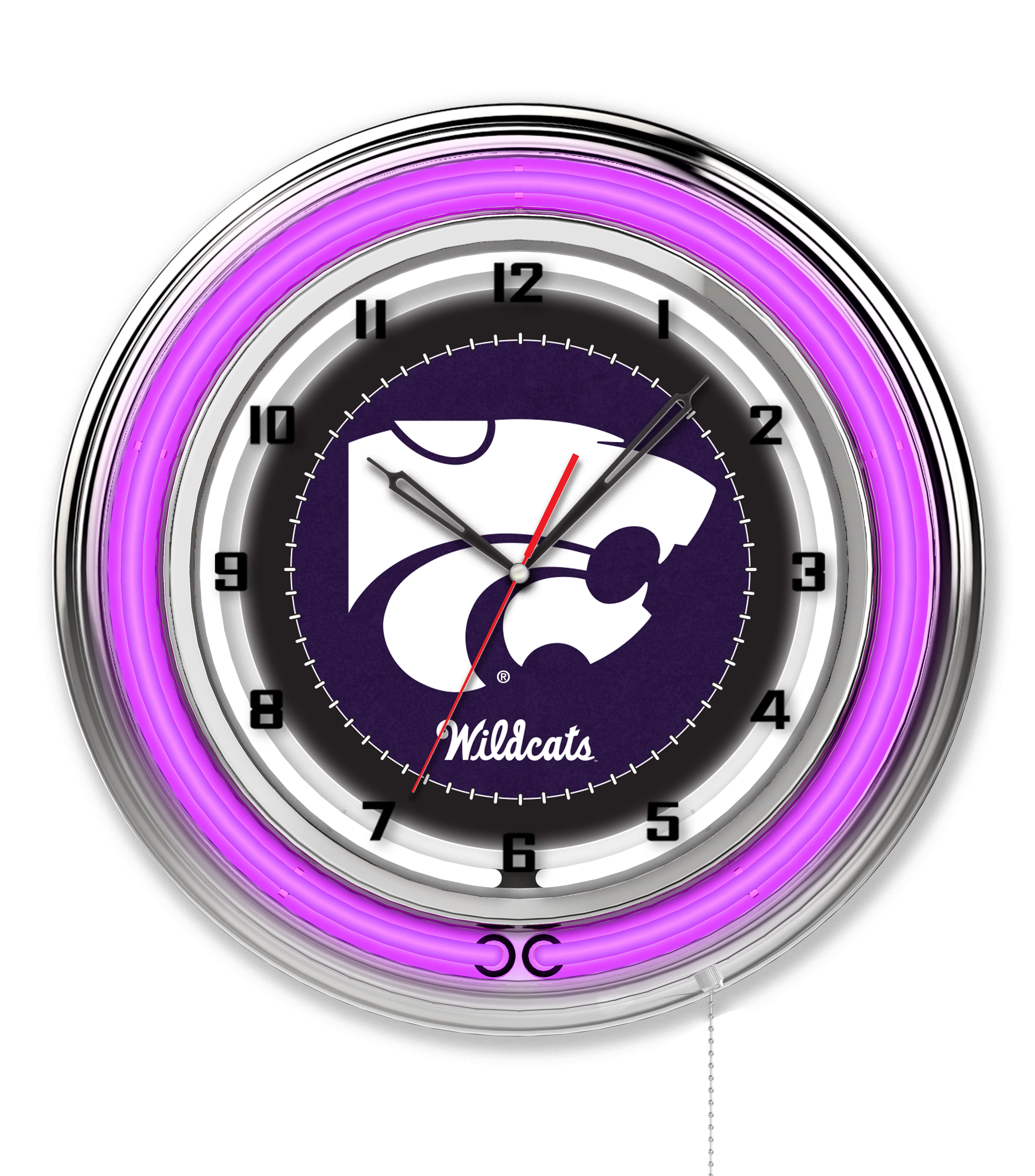 NCAA Licensed 19" Neon Clock - Image 56