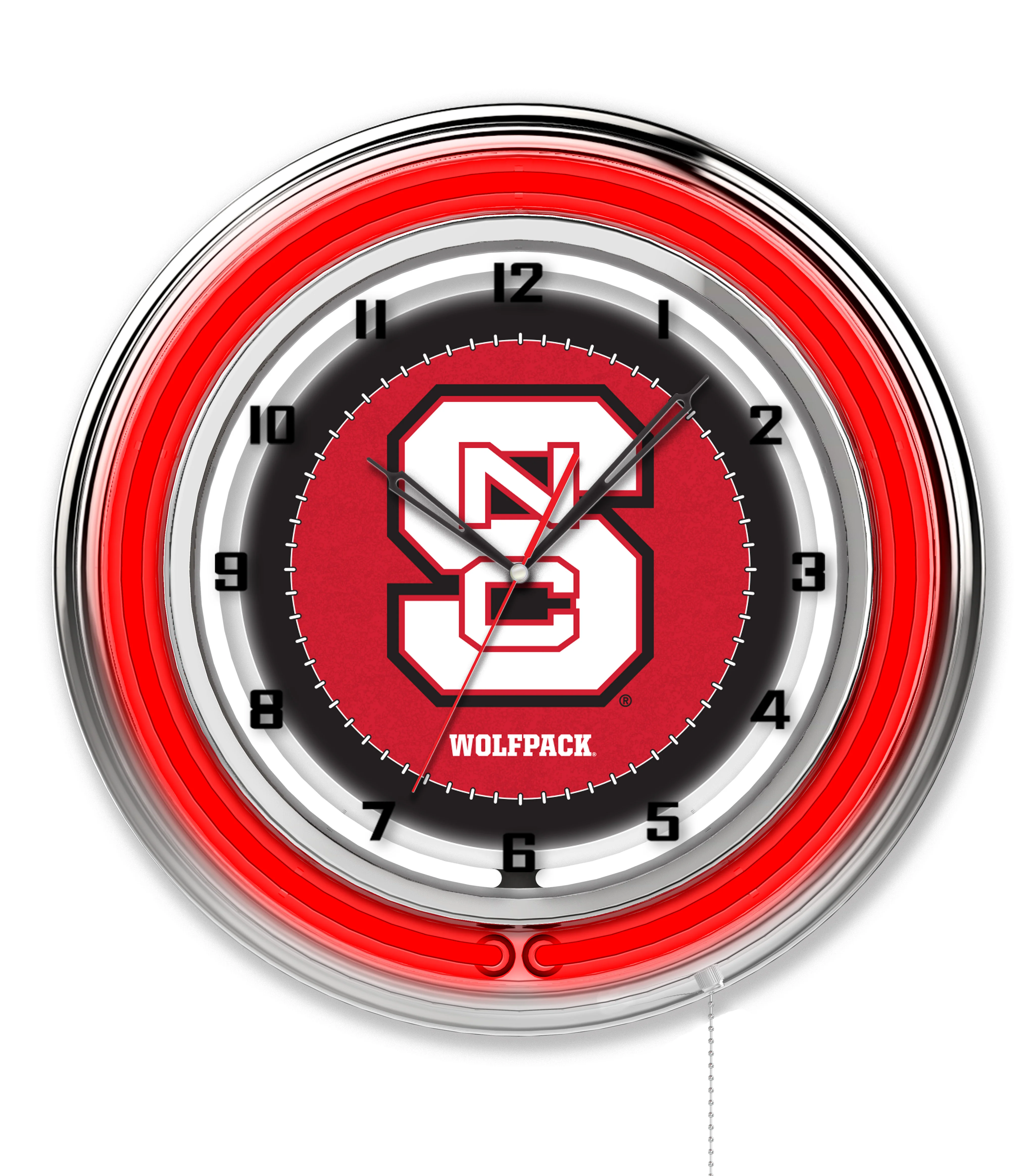 NCAA Licensed 19" Neon Clock - Image 58
