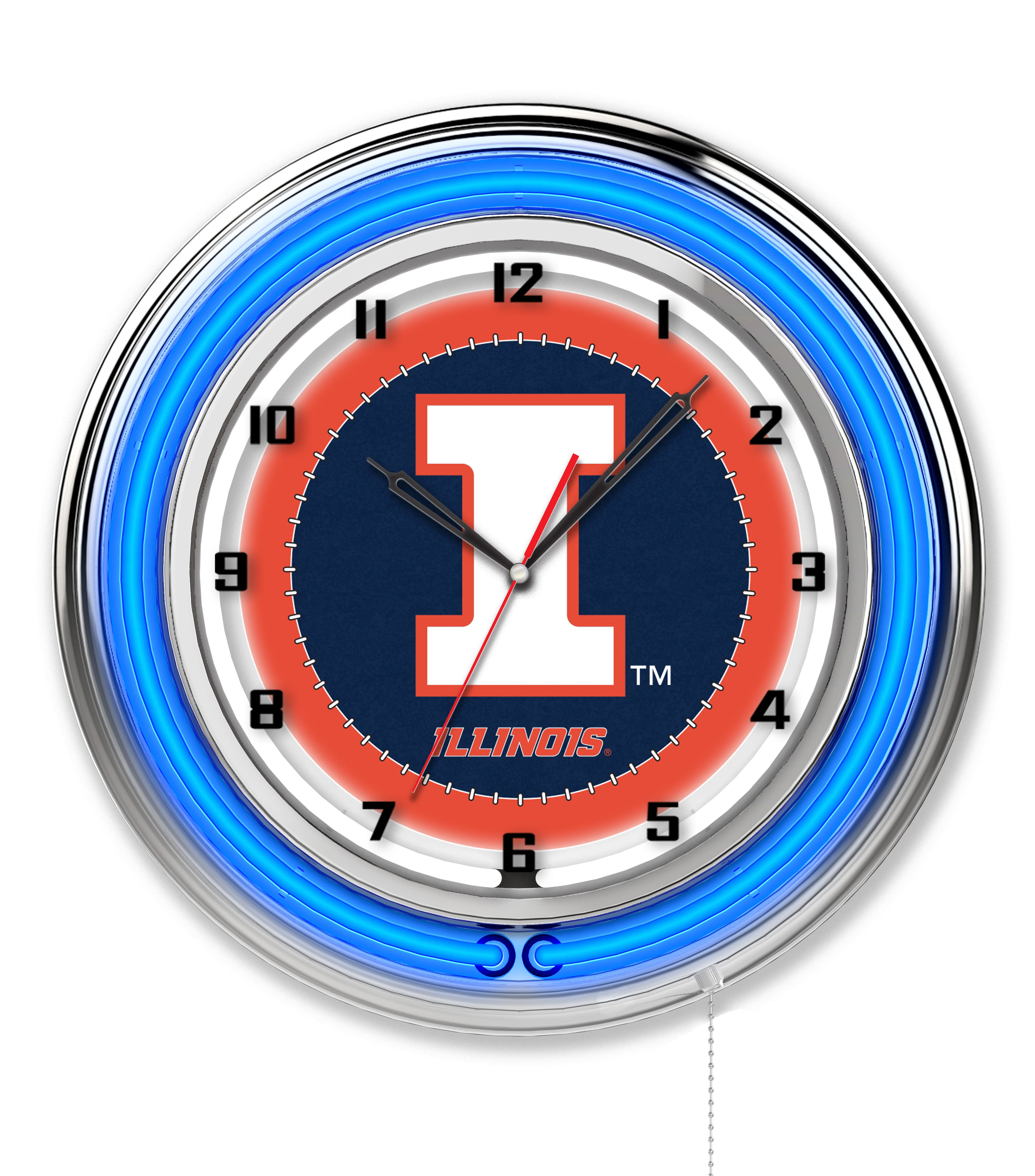 NCAA Licensed 19" Neon Clock - Image 59