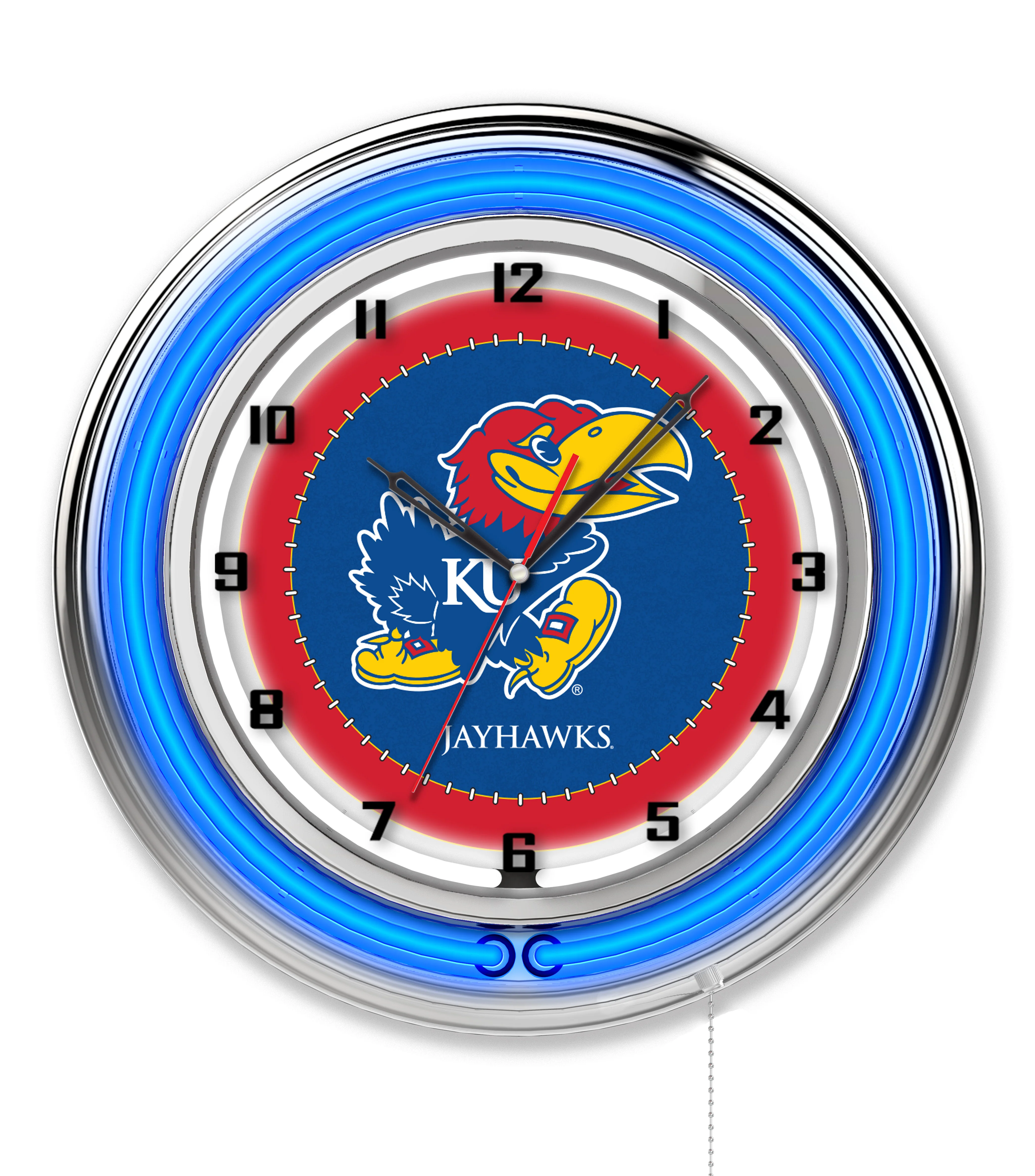 NCAA Licensed 19" Neon Clock - Image 60