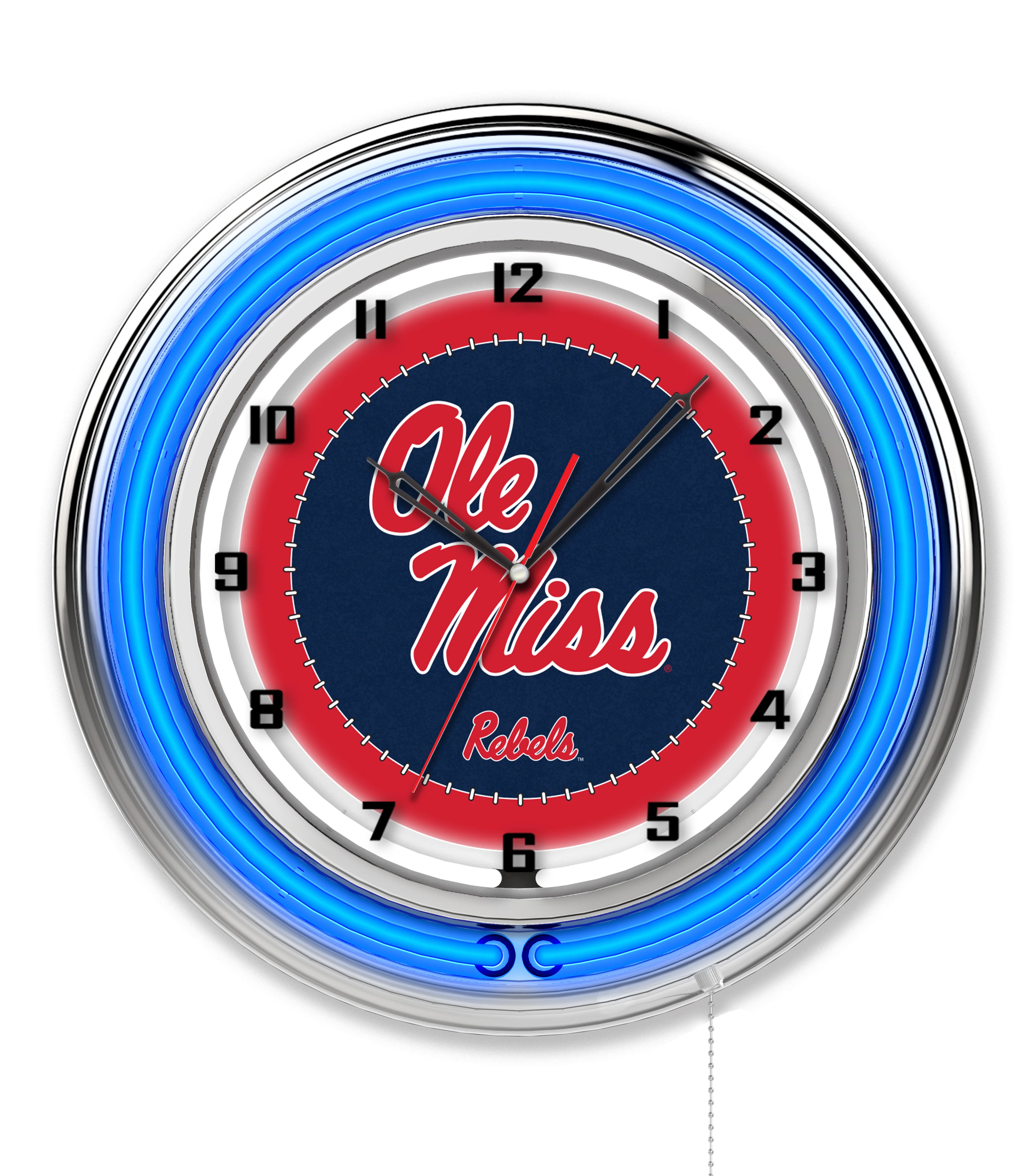NCAA Licensed 19" Neon Clock - Image 67