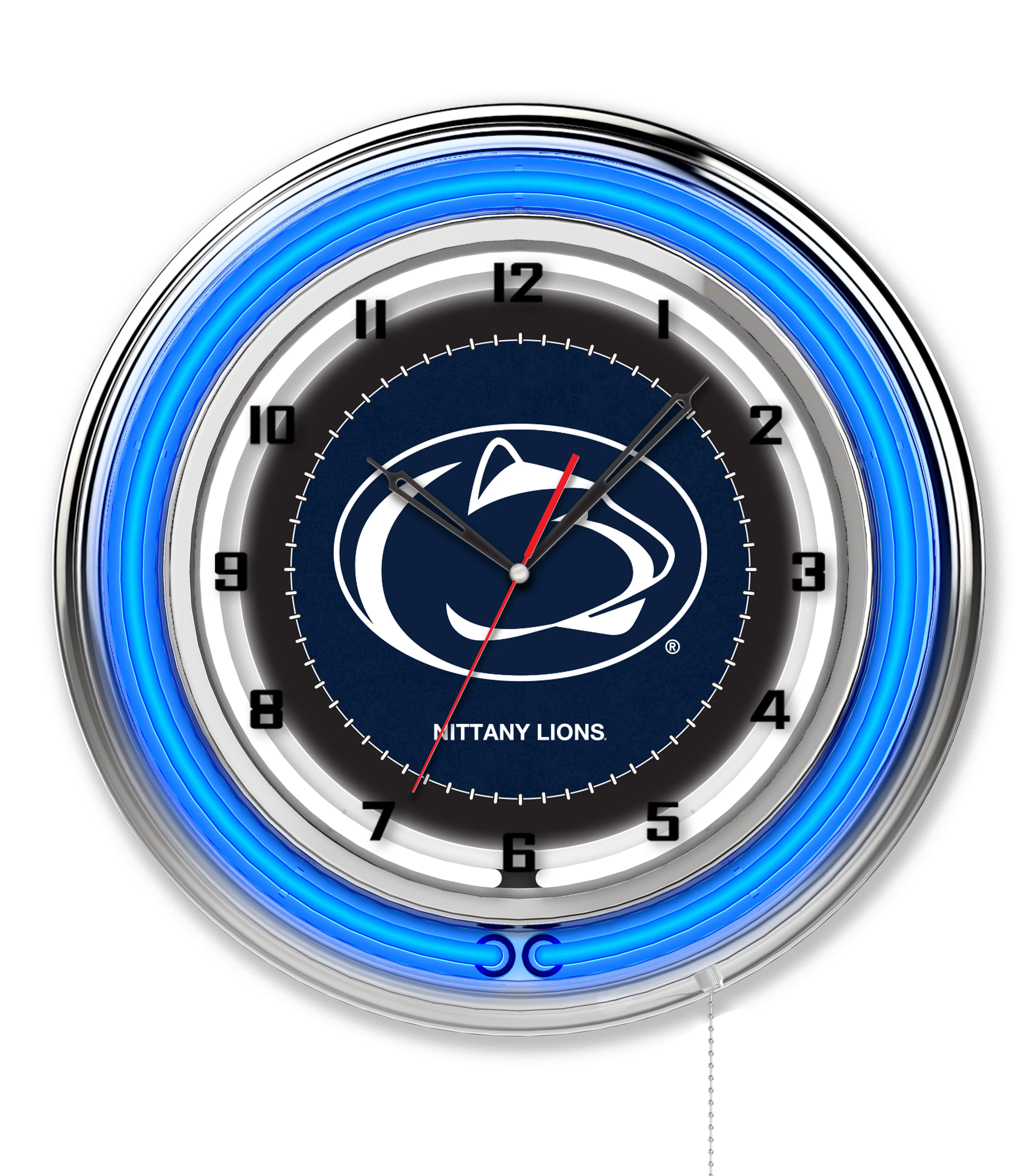 NCAA Licensed 19" Neon Clock - Image 69