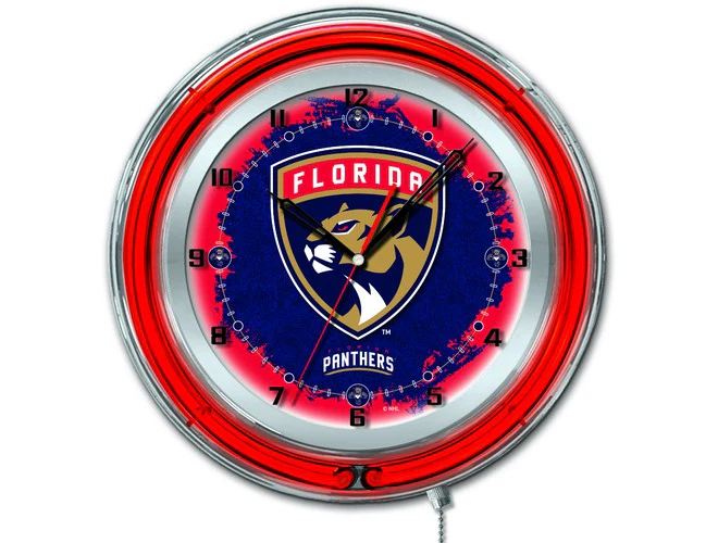 NHL Licensed 19" Neon Clock - Image 12