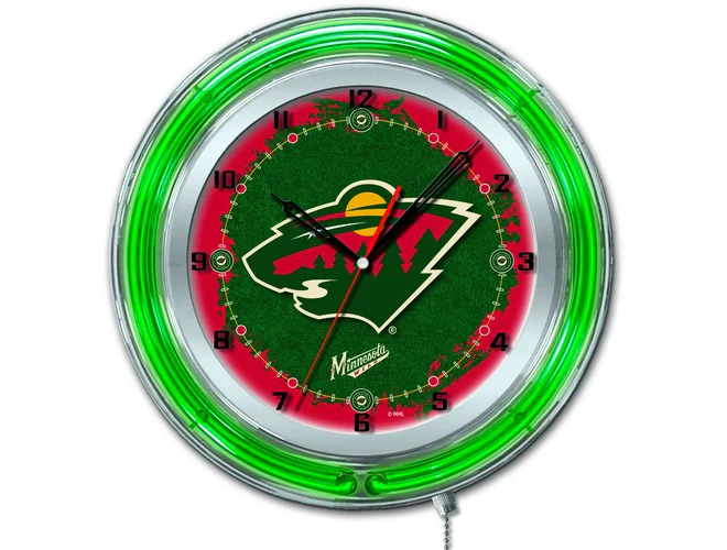 NHL Licensed 19" Neon Clock - Image 13