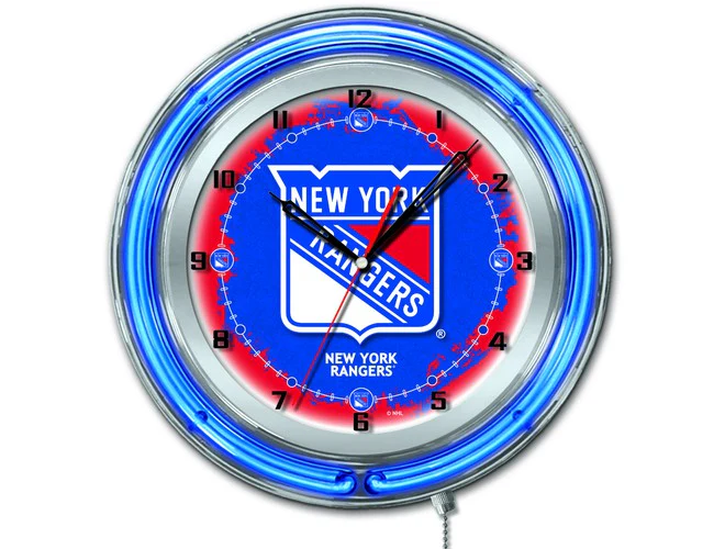 NHL Licensed 19" Neon Clock - Image 18