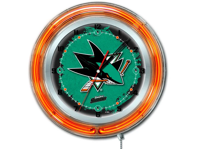 NHL Licensed 19" Neon Clock - Image 22