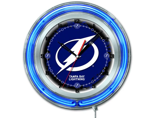 NHL Licensed 19" Neon Clock - Image 23
