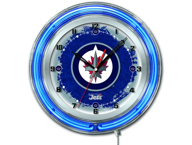 NHL Licensed 19" Neon Clock - Image 27
