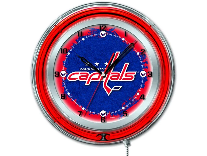 NHL Licensed 19" Neon Clock - Image 28