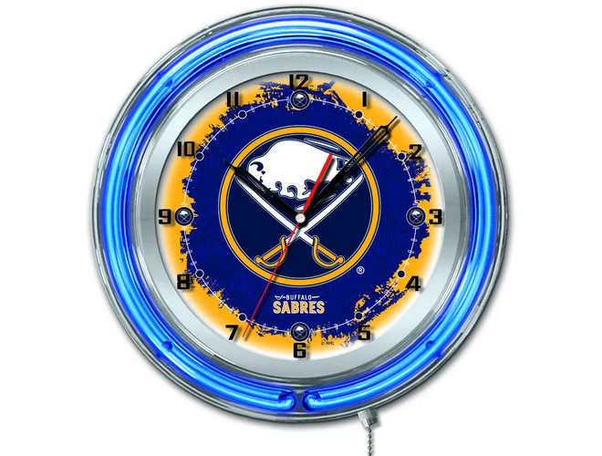 NHL Licensed 19" Neon Clock - Image 3