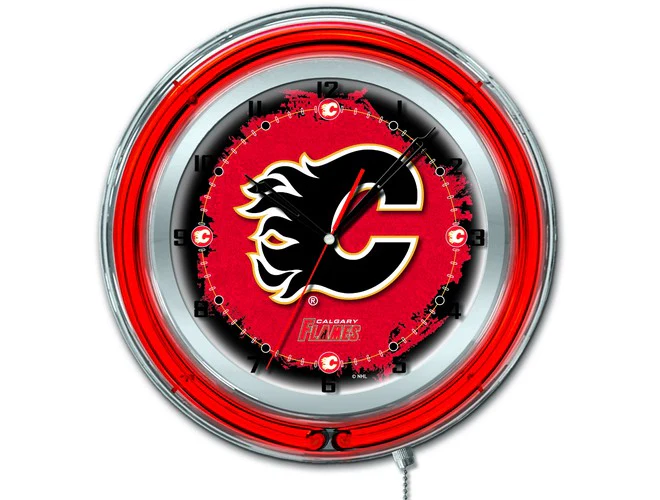NHL Licensed 19" Neon Clock - Image 4