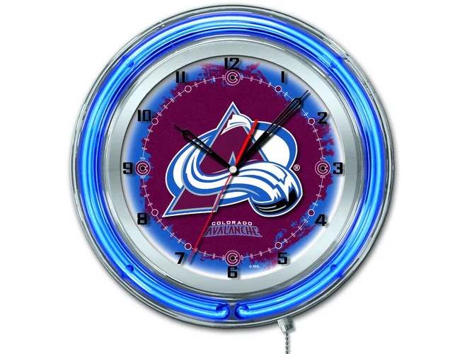 NHL Licensed 19" Neon Clock - Image 7