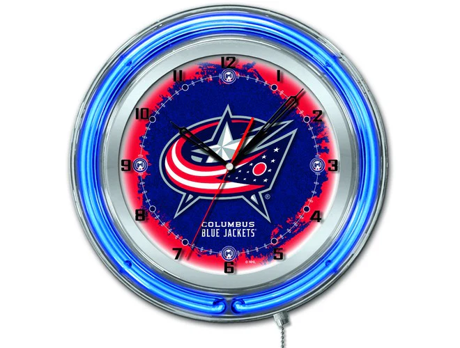 NHL Licensed 19" Neon Clock - Image 8