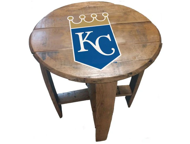 Imperial USA Officially Licensed MLB Oak Barrel Side Table - Image 18