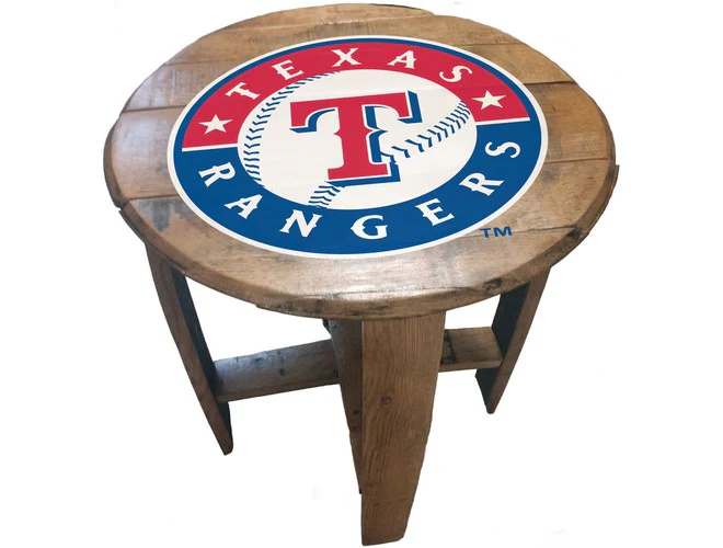 Imperial USA Officially Licensed MLB Oak Barrel Side Table - Image 22