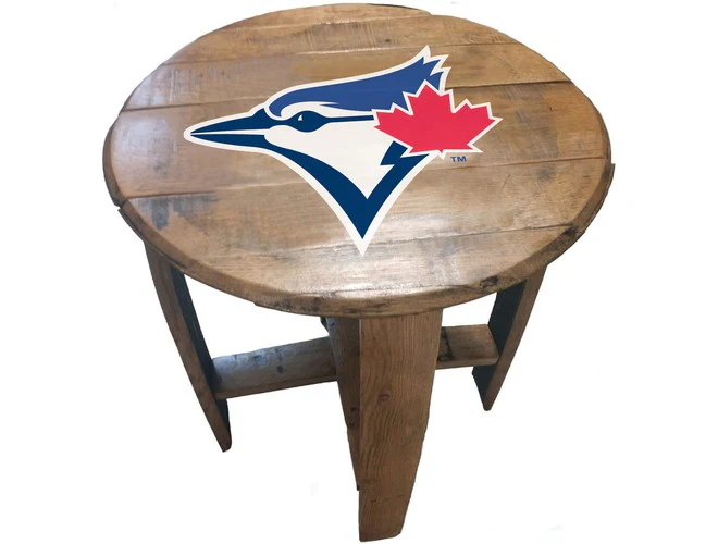 Imperial USA Officially Licensed MLB Oak Barrel Side Table - Image 23