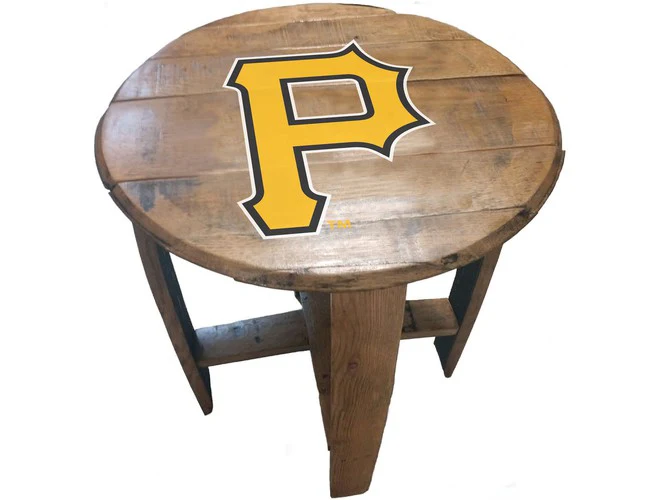 Imperial USA Officially Licensed MLB Oak Barrel Side Table - Image 31