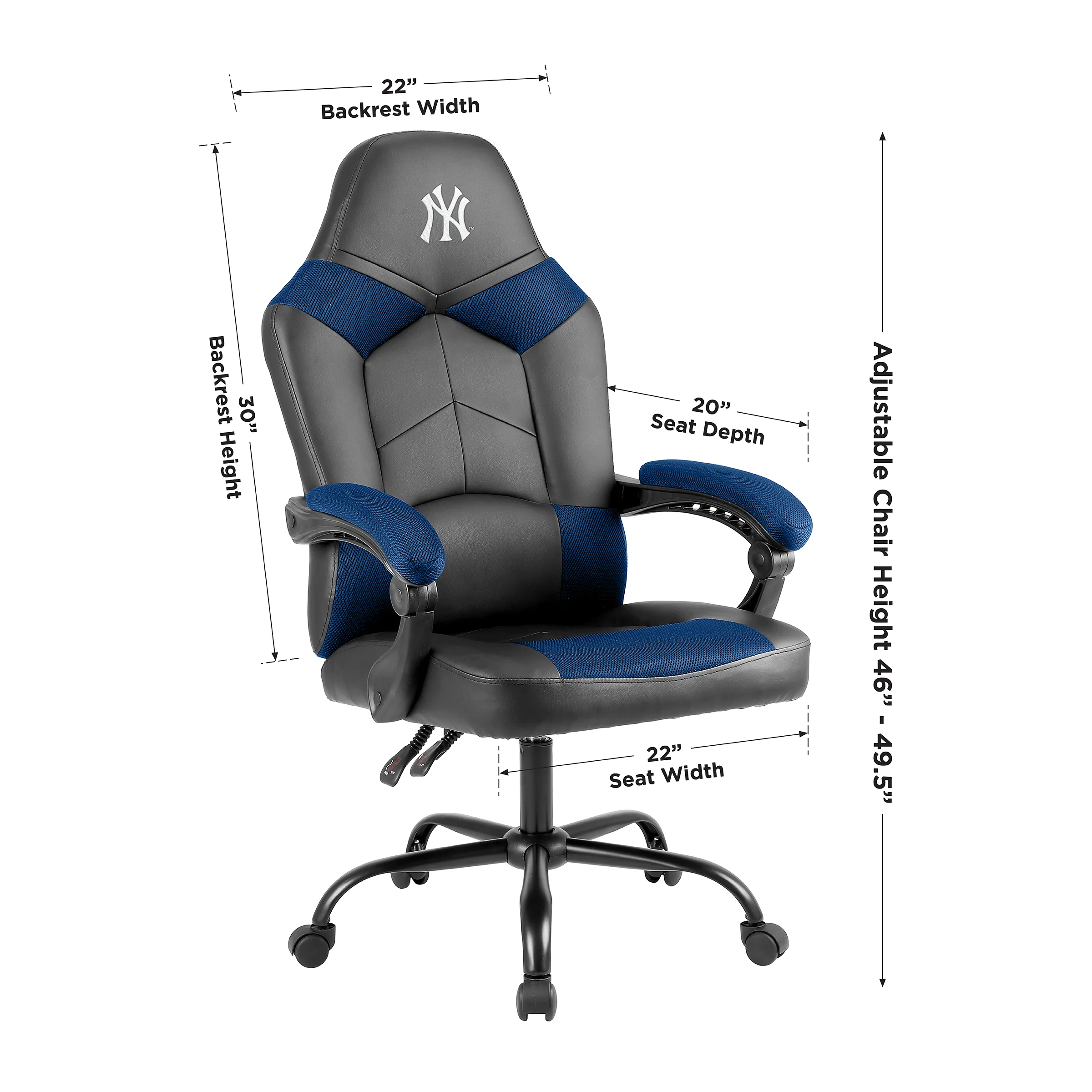 Imperial USA Officially Licensed MLB Oversized Office Chairs - Image 3