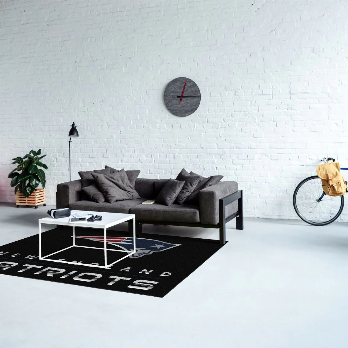 Imperial USA Officially Licensed NFL Chrome Area Rugs - Image 5