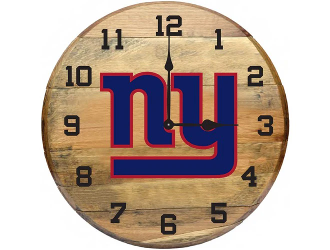 Imperial USA Officially Licensed NFL Oak Barrel Clock - Image 14