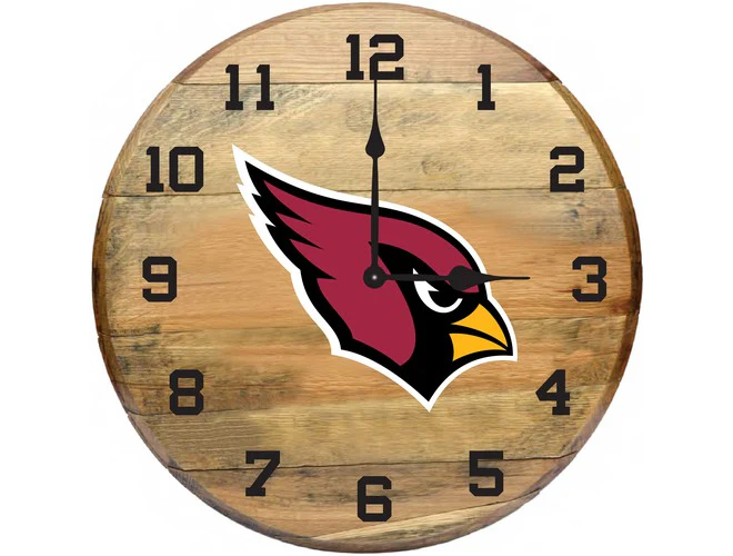 Imperial USA Officially Licensed NFL Oak Barrel Clock - Image 26