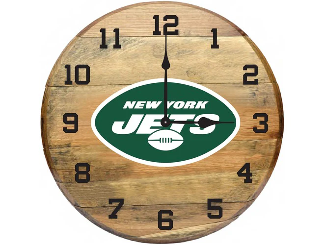 Imperial USA Officially Licensed NFL Oak Barrel Clock - Image 32