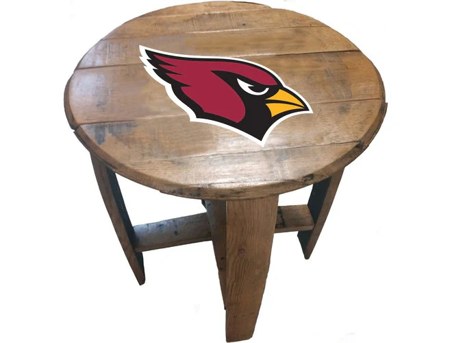 Imperial USA Officially Licensed NFL Oak Barrel Side Table - Image 26