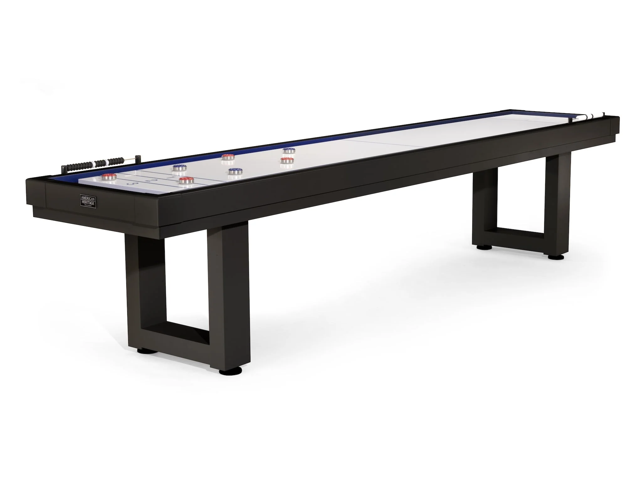 Lanai Shuffleboard Table - Obsidian Black - Image 3