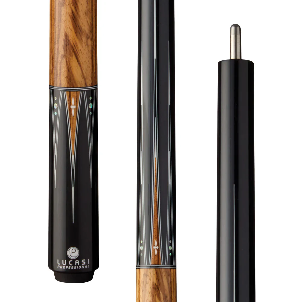 Lucasi Pro OD Series - Zebrawood Cue Butt Only - Image 2
