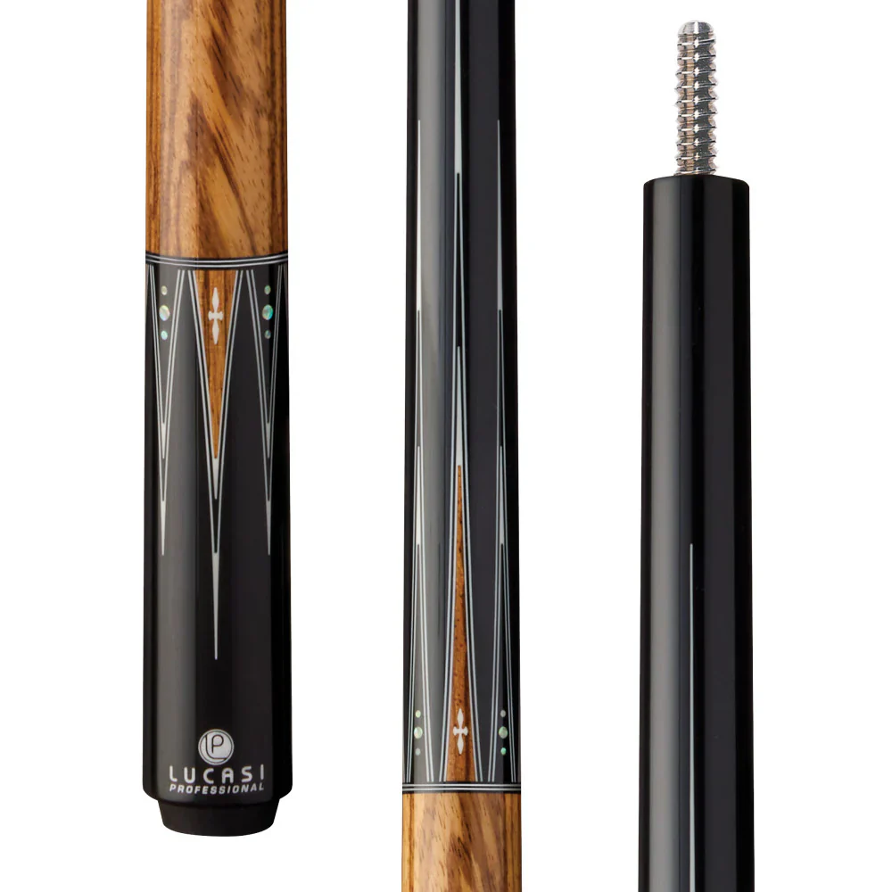 Lucasi Pro OD Series - Zebrawood Cue Butt Only - Image 3