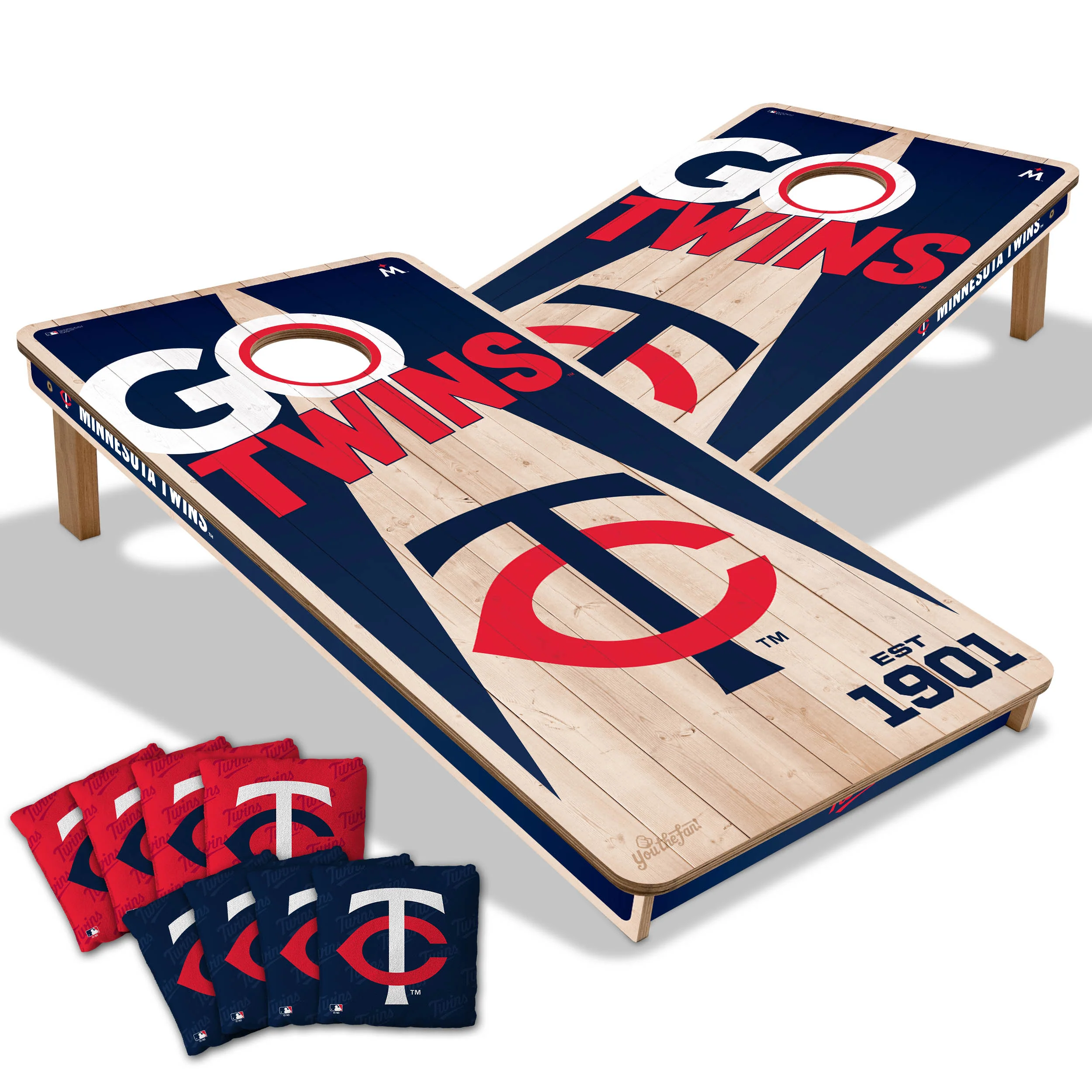 MLB Licensed 2x4 Cornhole Boards - Image 12