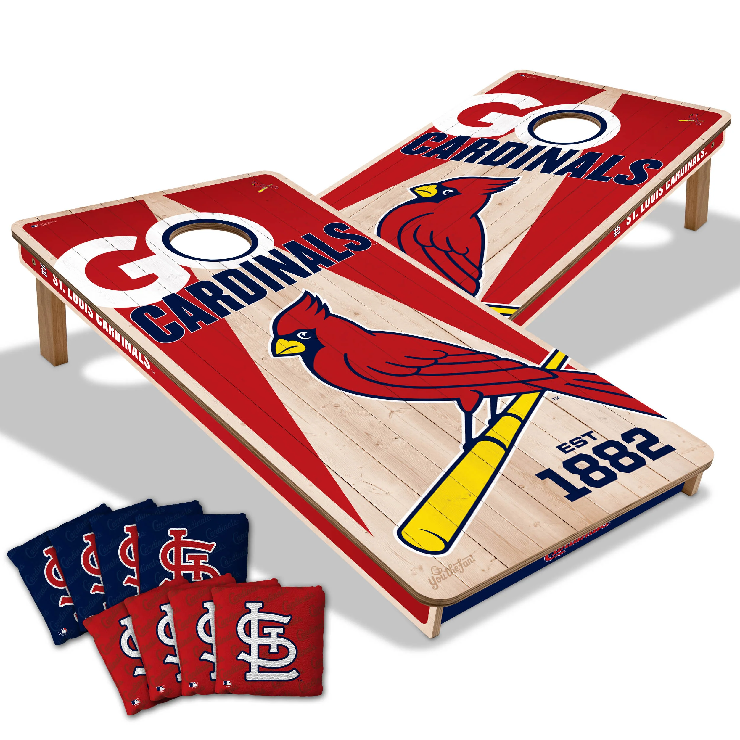 MLB Licensed 2x4 Cornhole Boards - Image 14
