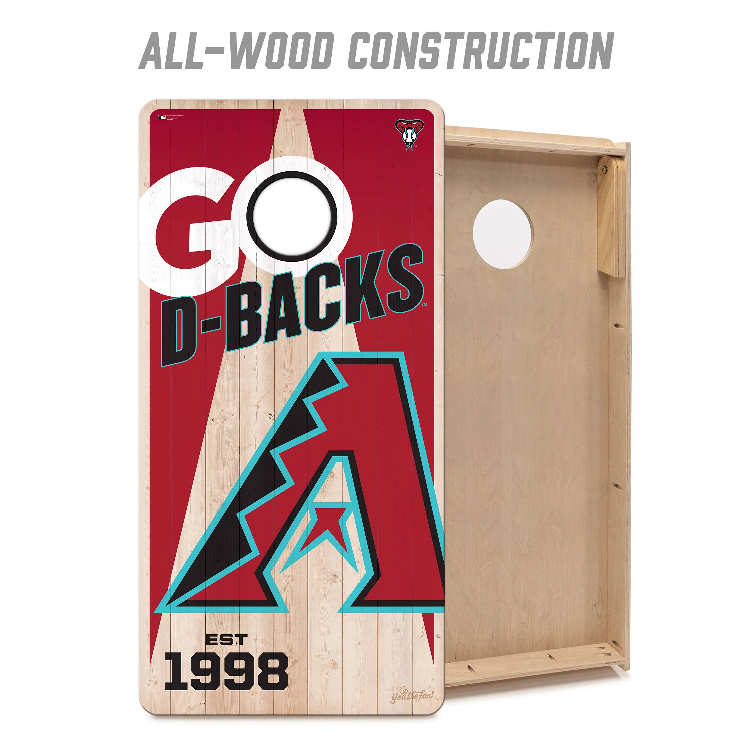 MLB Licensed 2x4 Cornhole Boards - Image 3