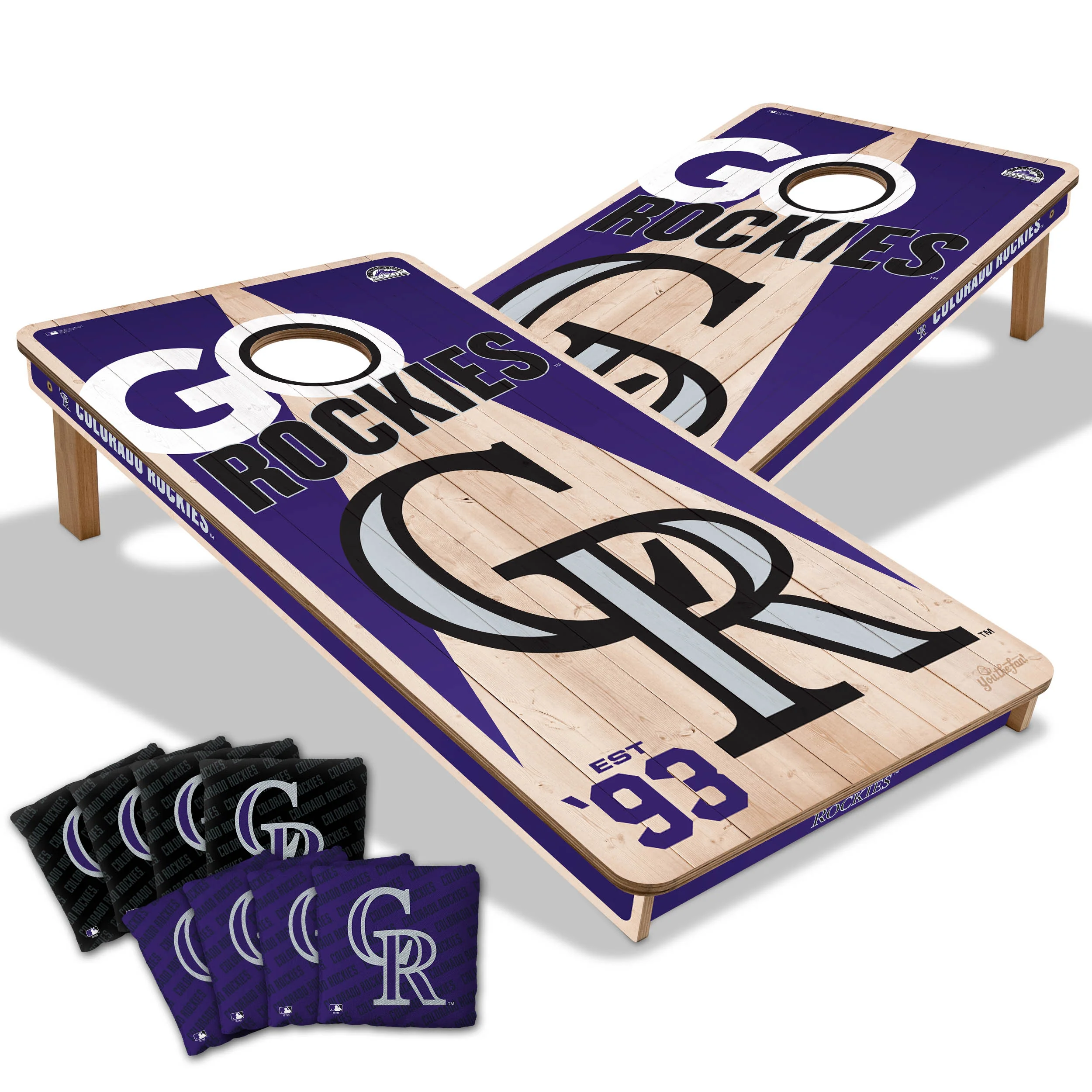 MLB Licensed 2x4 Cornhole Boards - Image 8