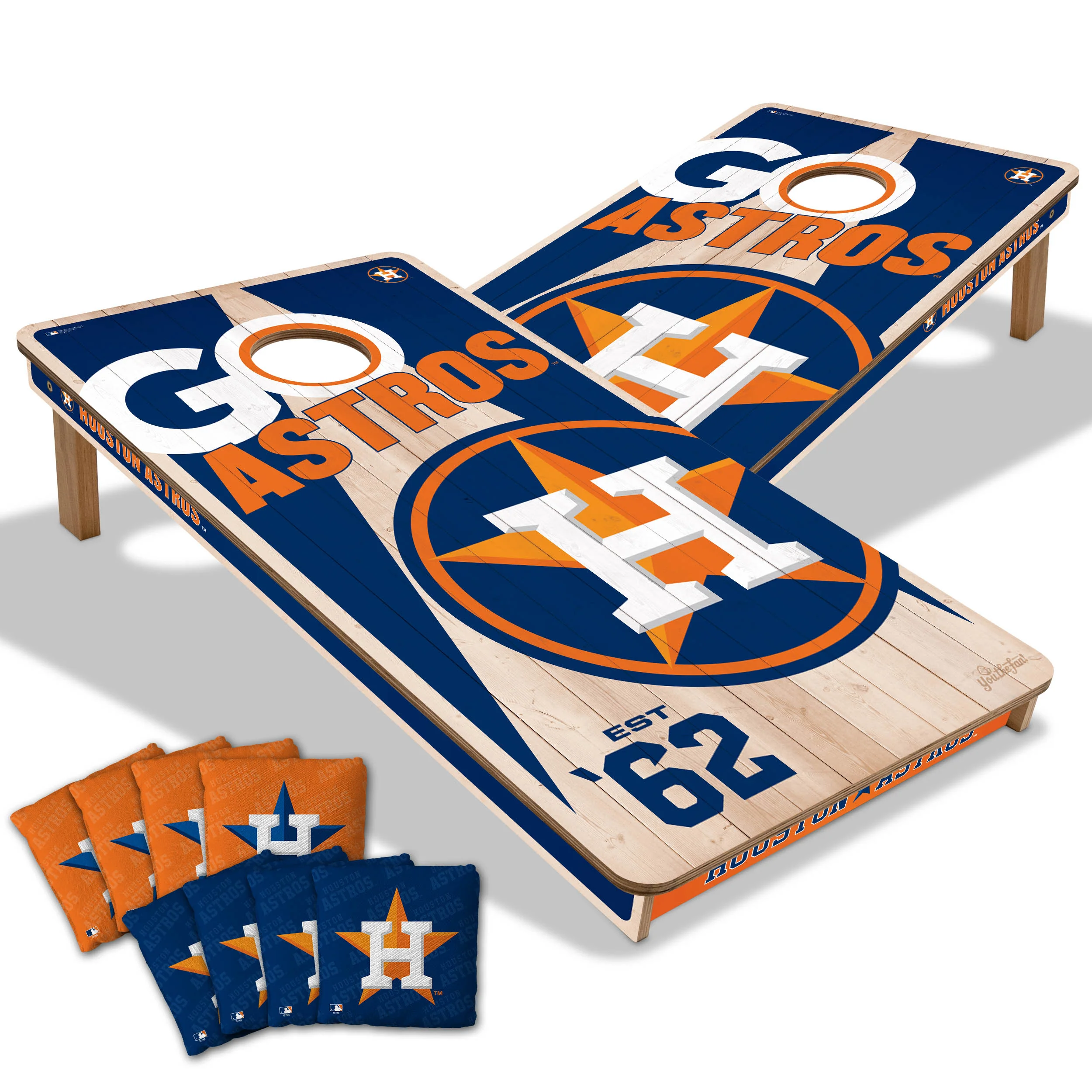 MLB Licensed 2x4 Cornhole Boards - Image 9
