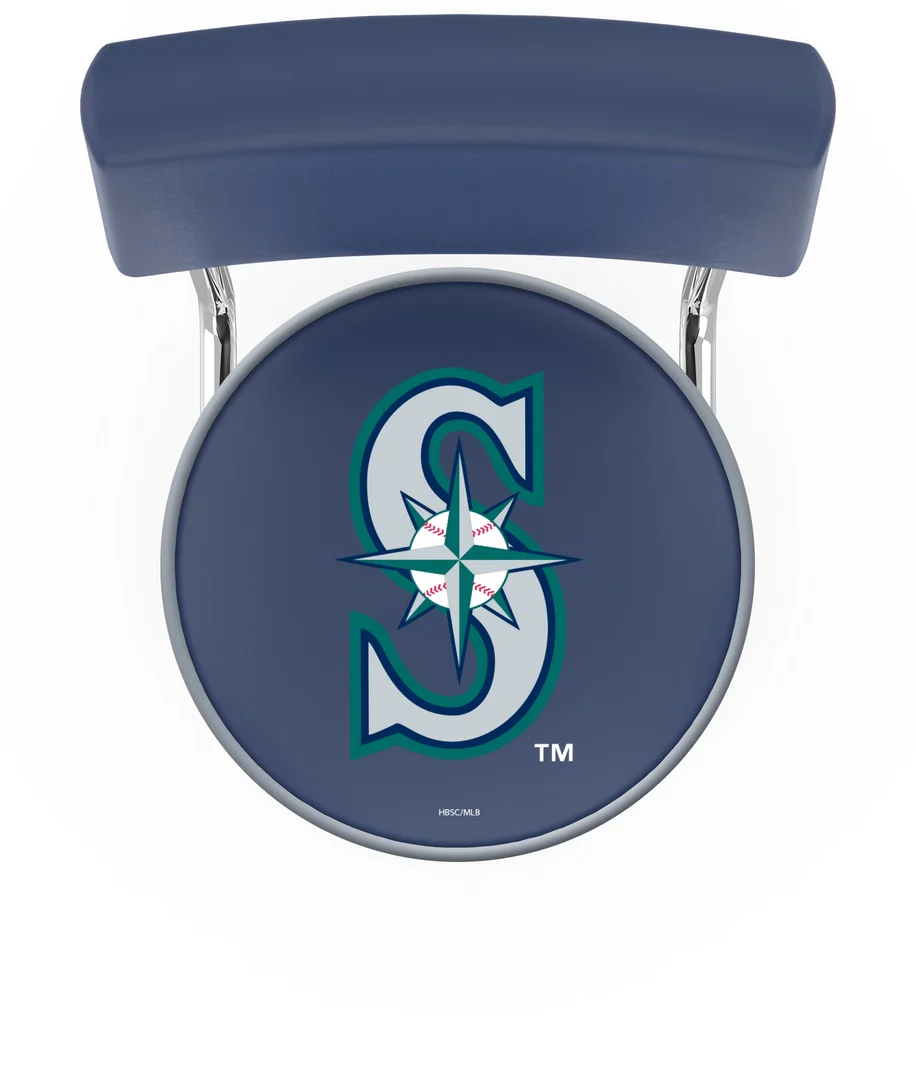 MLB Licensed 30" Backed Swivel Bar Stool - Image 16