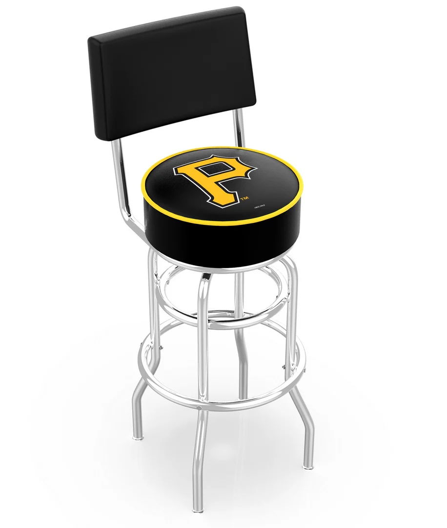 MLB Licensed 30" Backed Swivel Bar Stool - Image 19