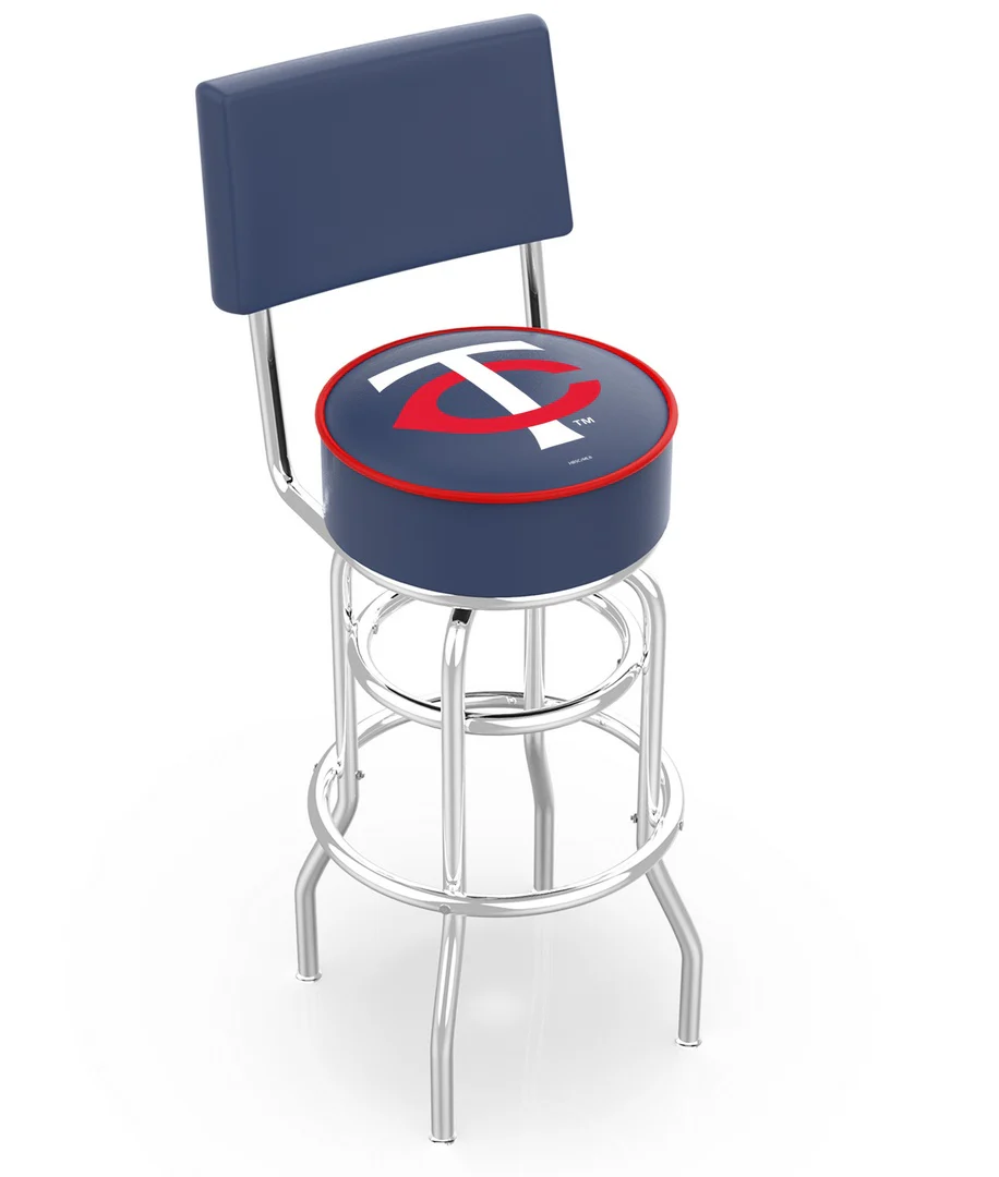 MLB Licensed 30" Backed Swivel Bar Stool - Image 23