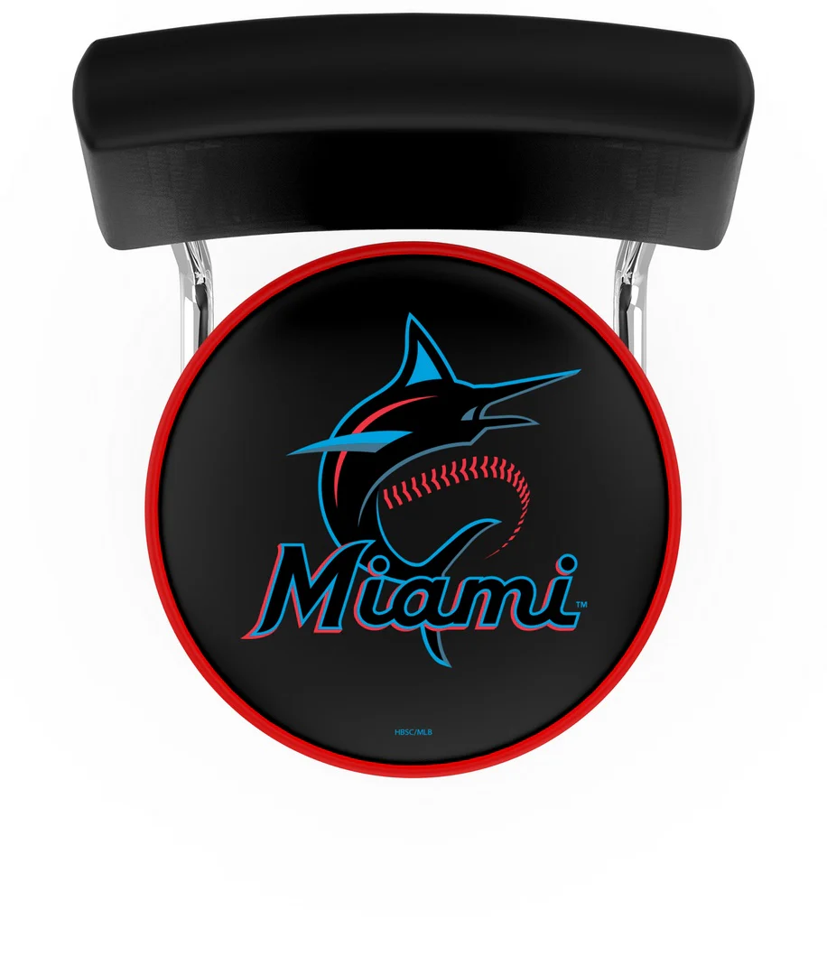 MLB Licensed 30" Backed Swivel Bar Stool - Image 28