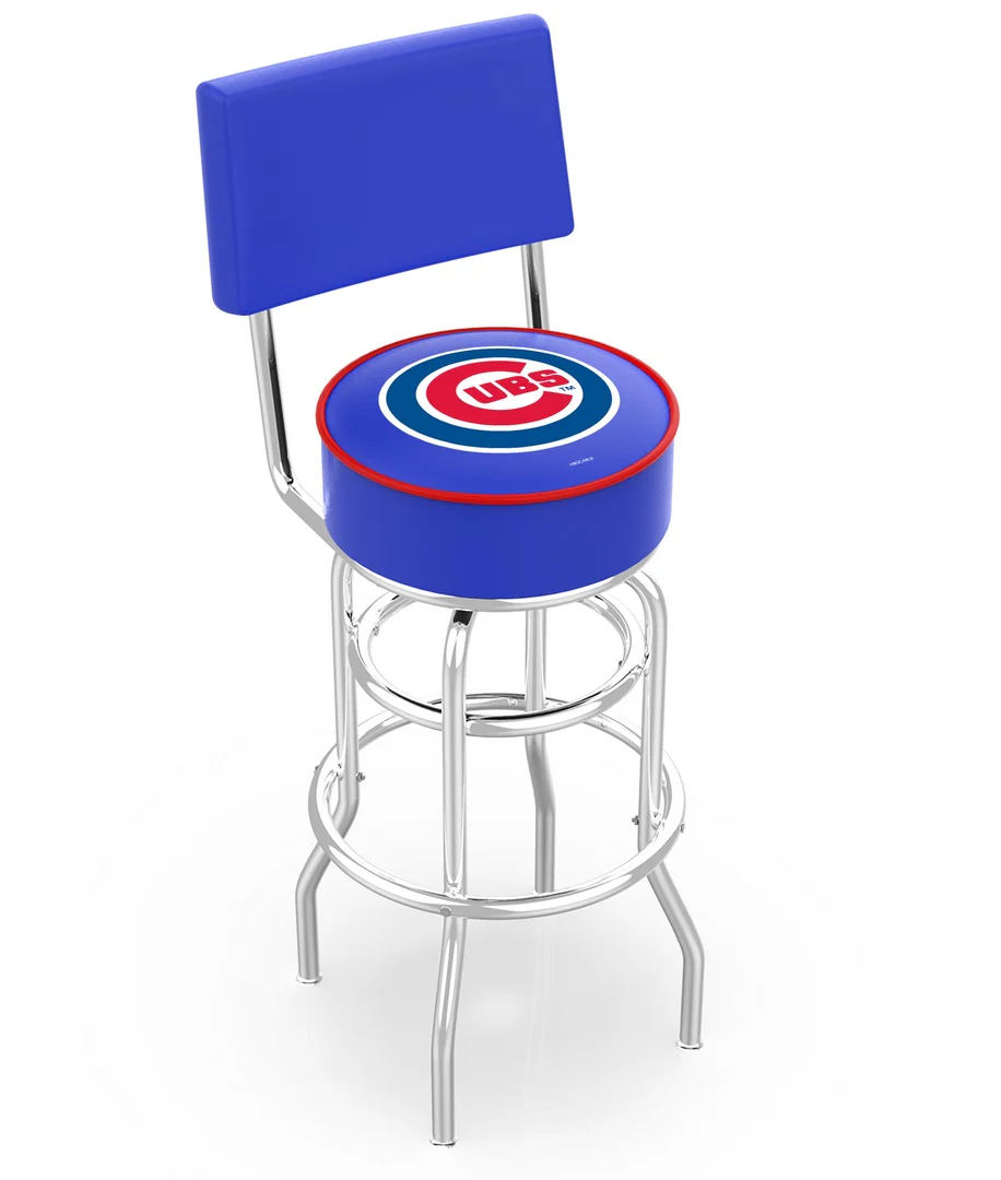 MLB Licensed 30" Backed Swivel Bar Stool - Image 37