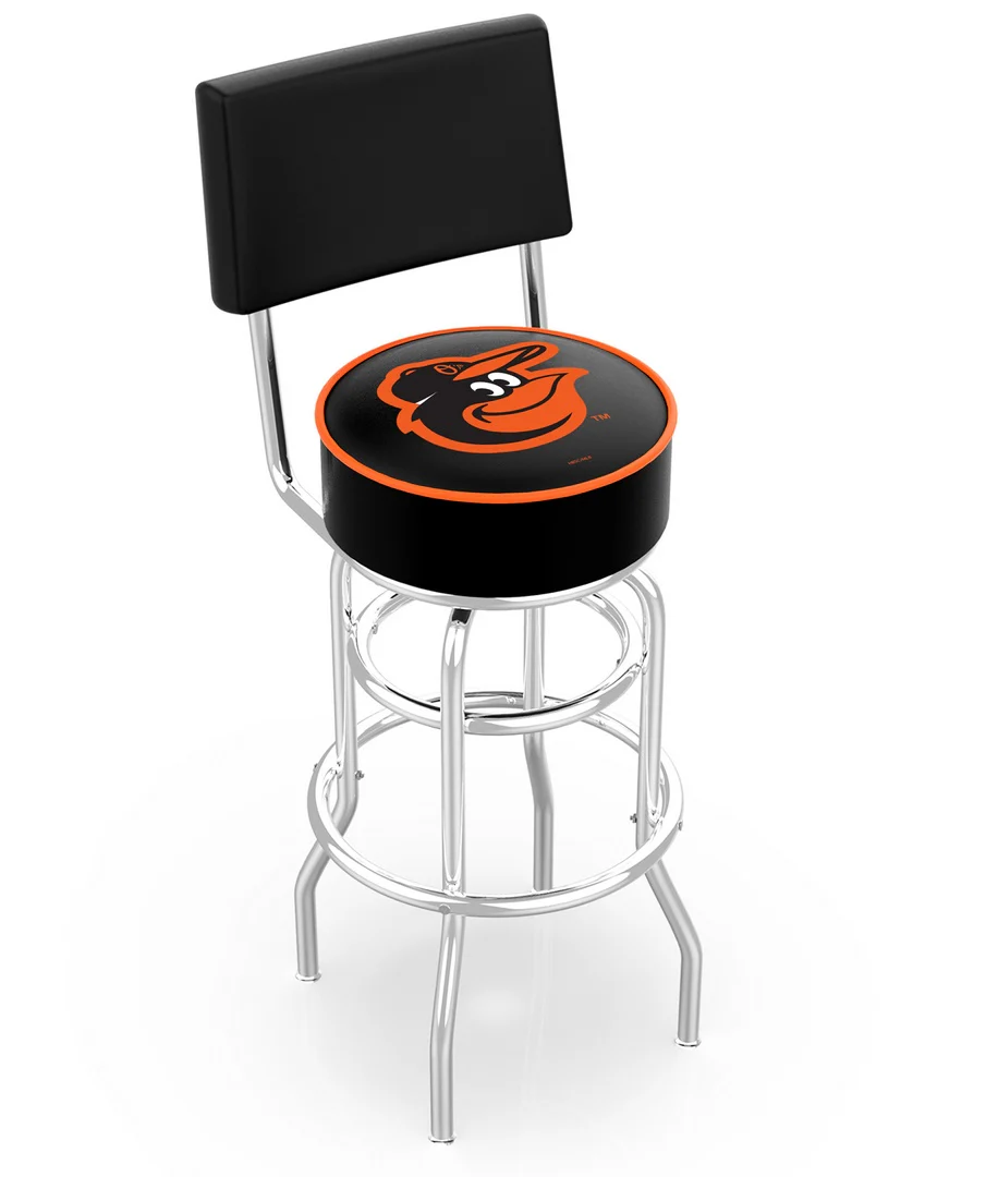 MLB Licensed 30" Backed Swivel Bar Stool - Image 47