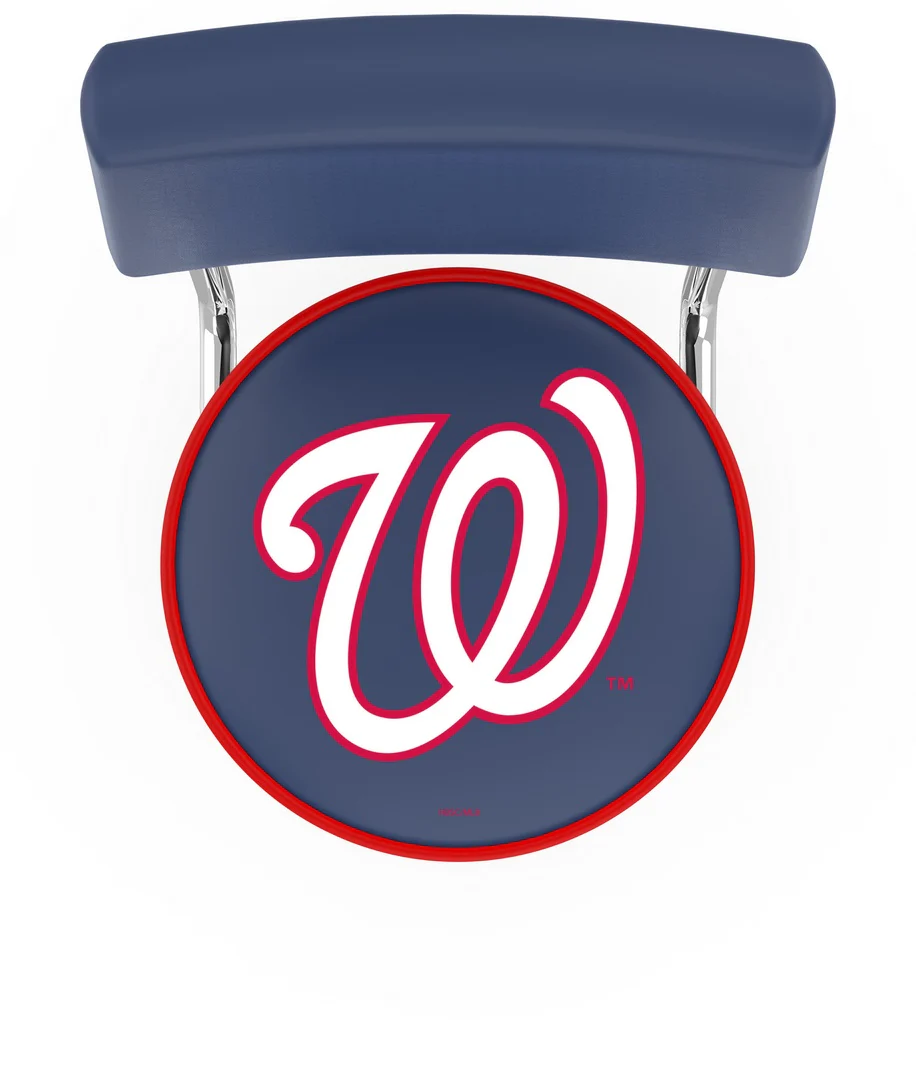 MLB Licensed 30" Backed Swivel Bar Stool - Image 8