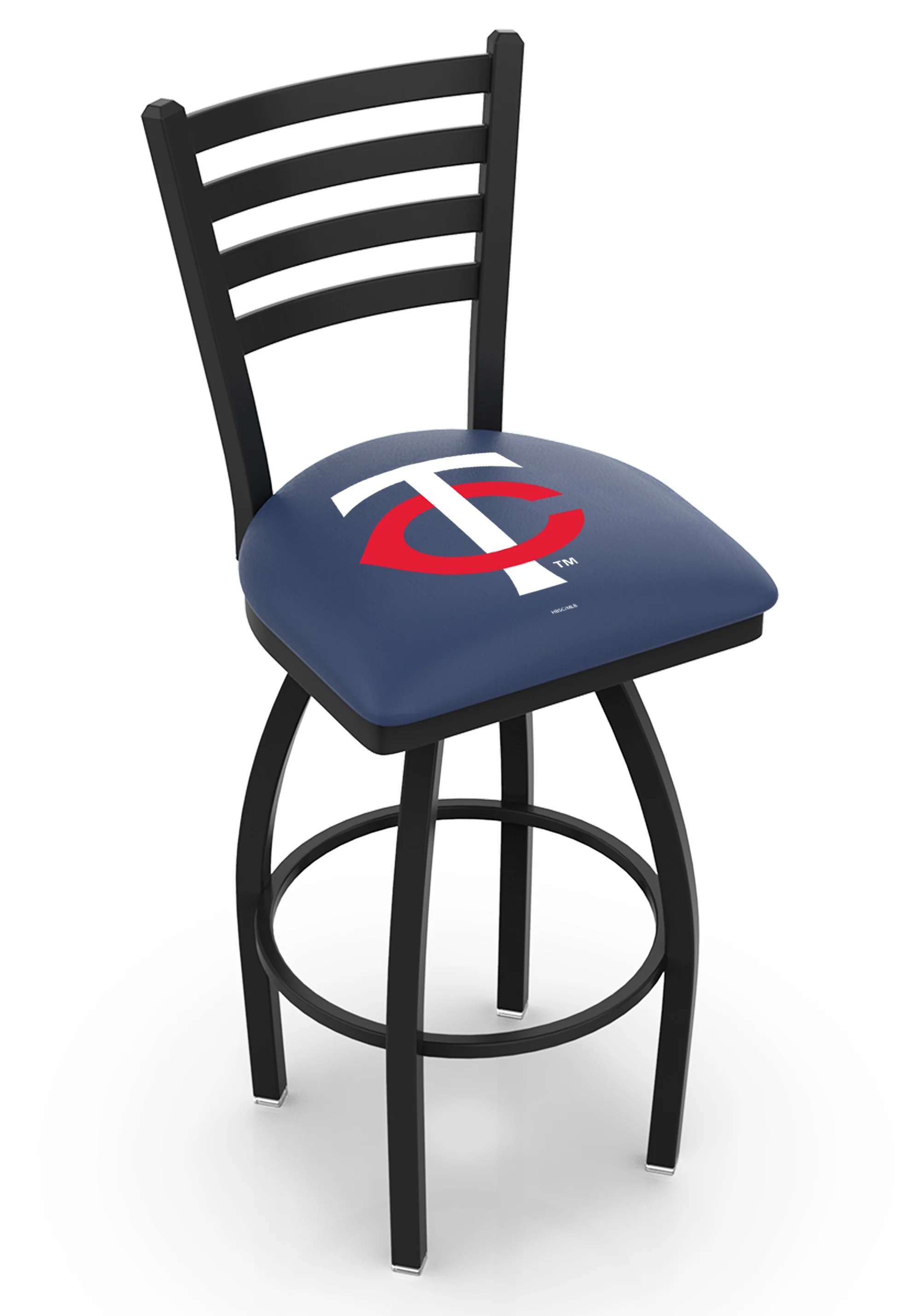 MLB Licensed 30" Ladder Back Swivel Bar Stool - Image 23