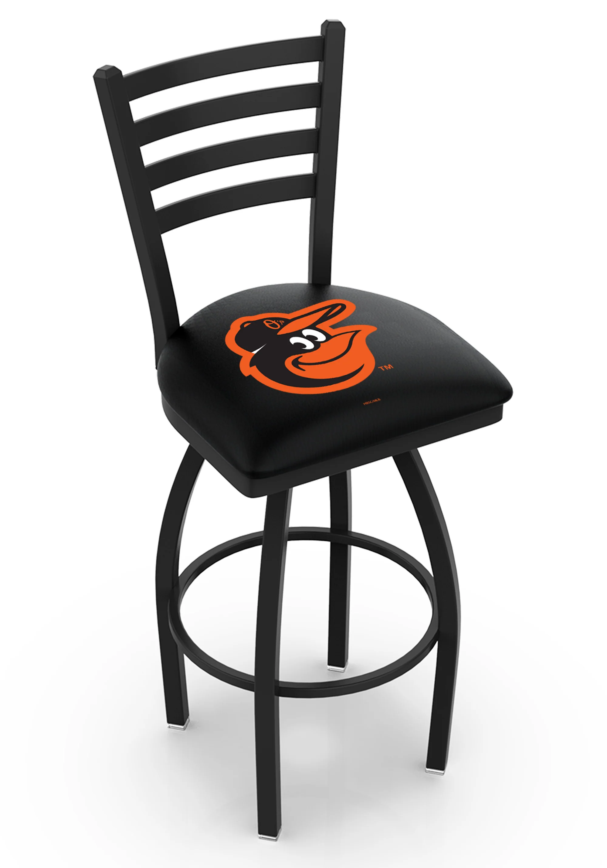 MLB Licensed 30" Ladder Back Swivel Bar Stool - Image 47