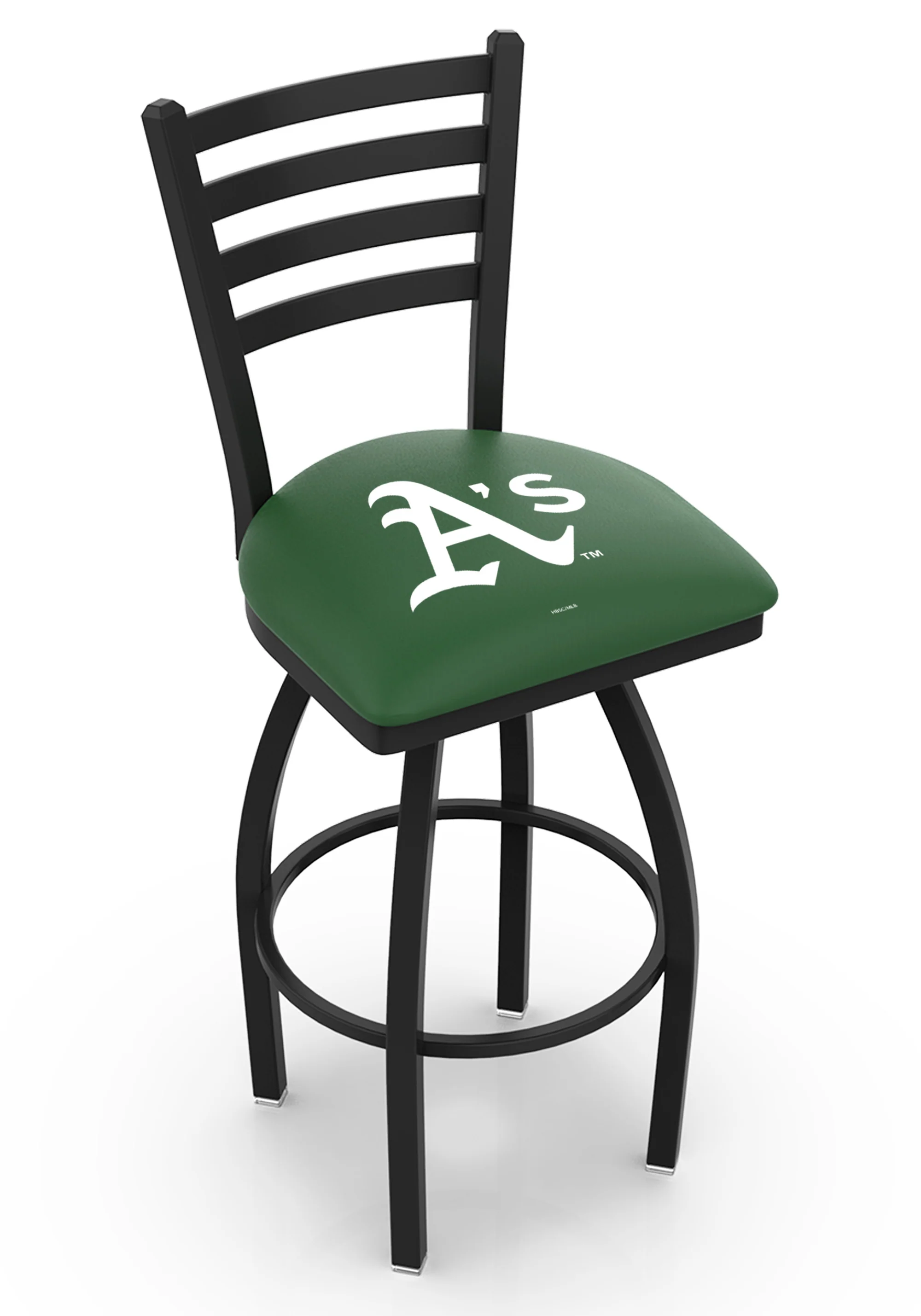 MLB Licensed 30" Ladder Back Swivel Bar Stool - Image 54