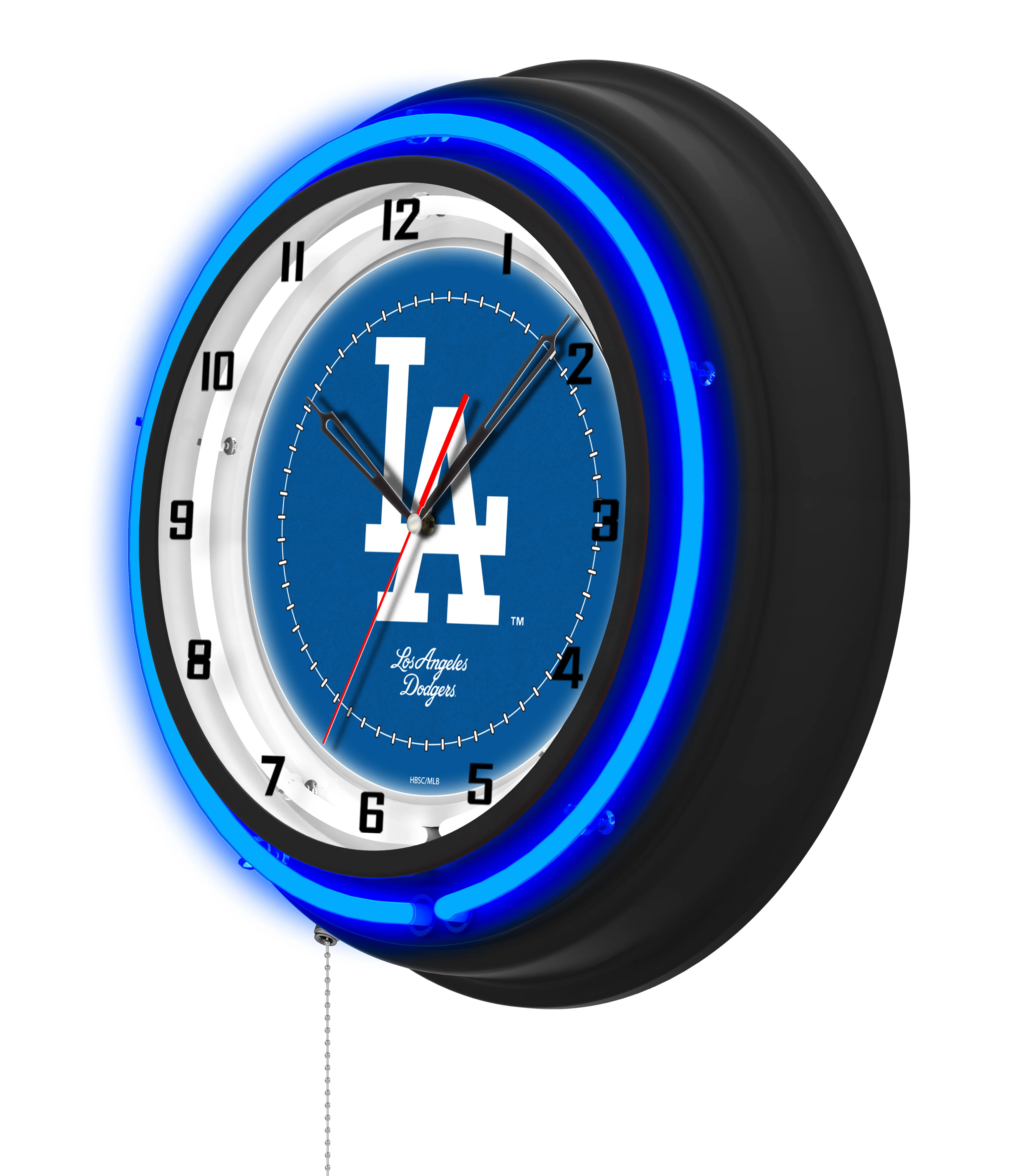 MLB Licensed Black Case 19" Neon Clock - Image 18