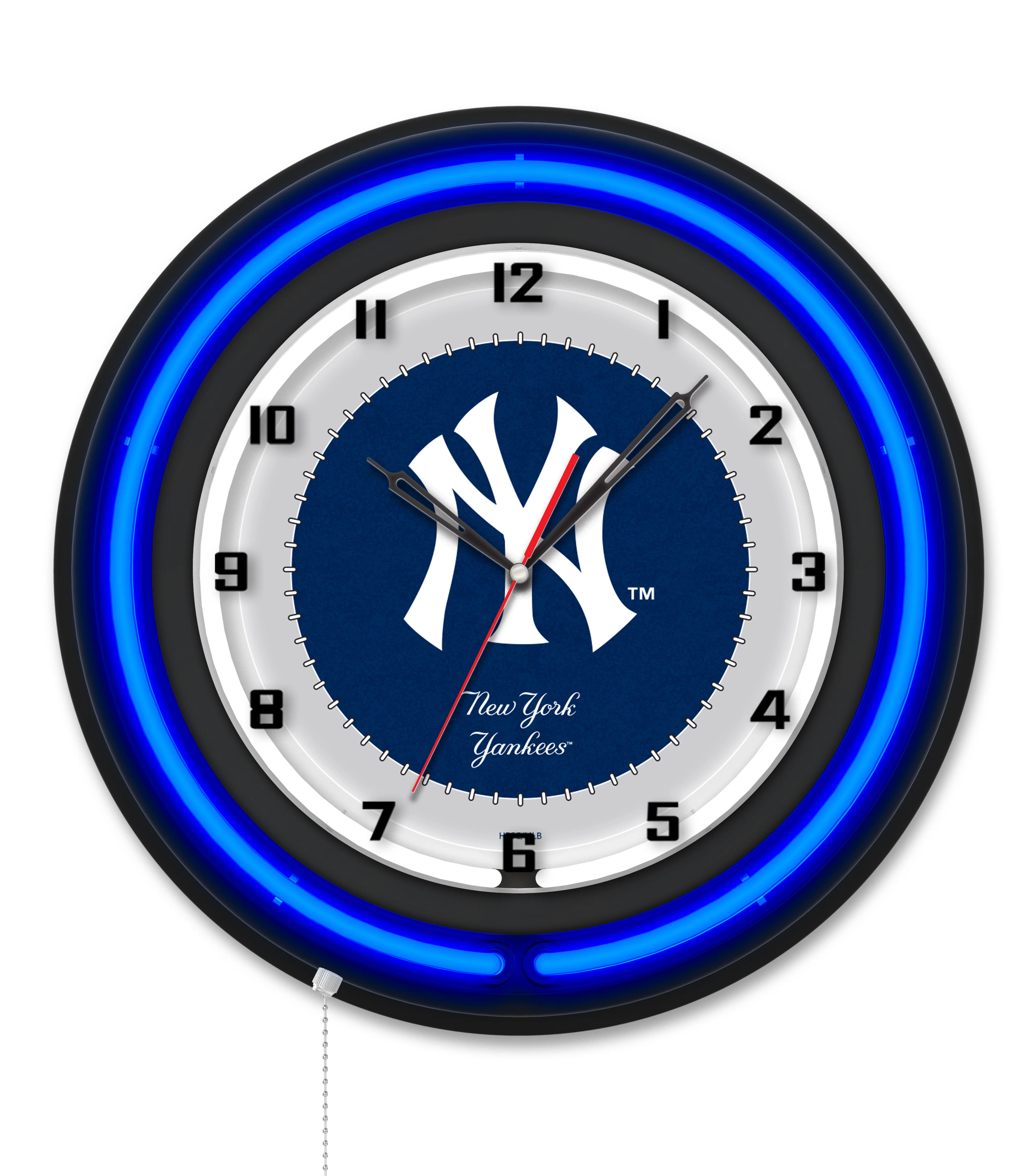 MLB Licensed Black Case 19" Neon Clock - Image 22