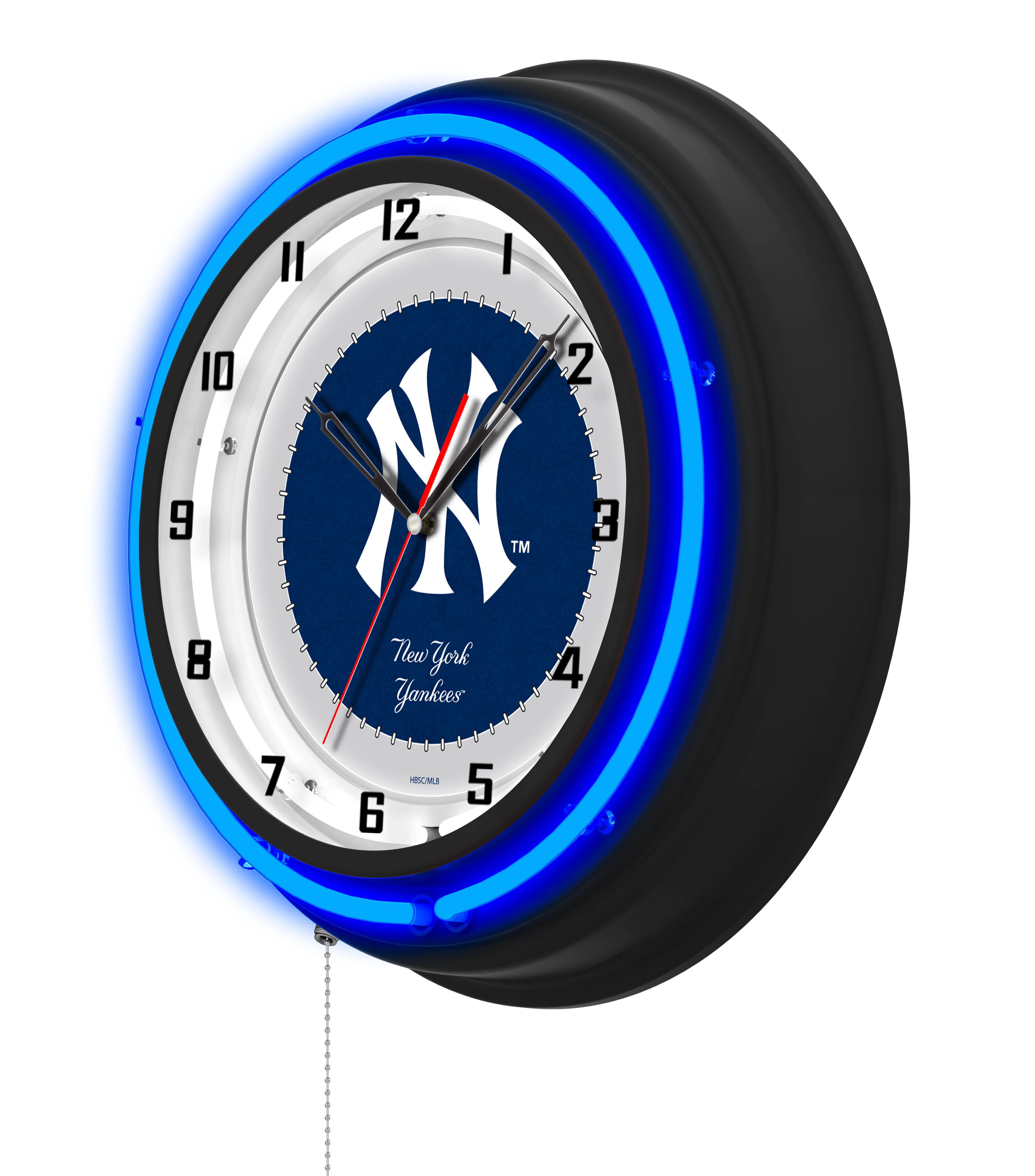 MLB Licensed Black Case 19" Neon Clock - Image 23