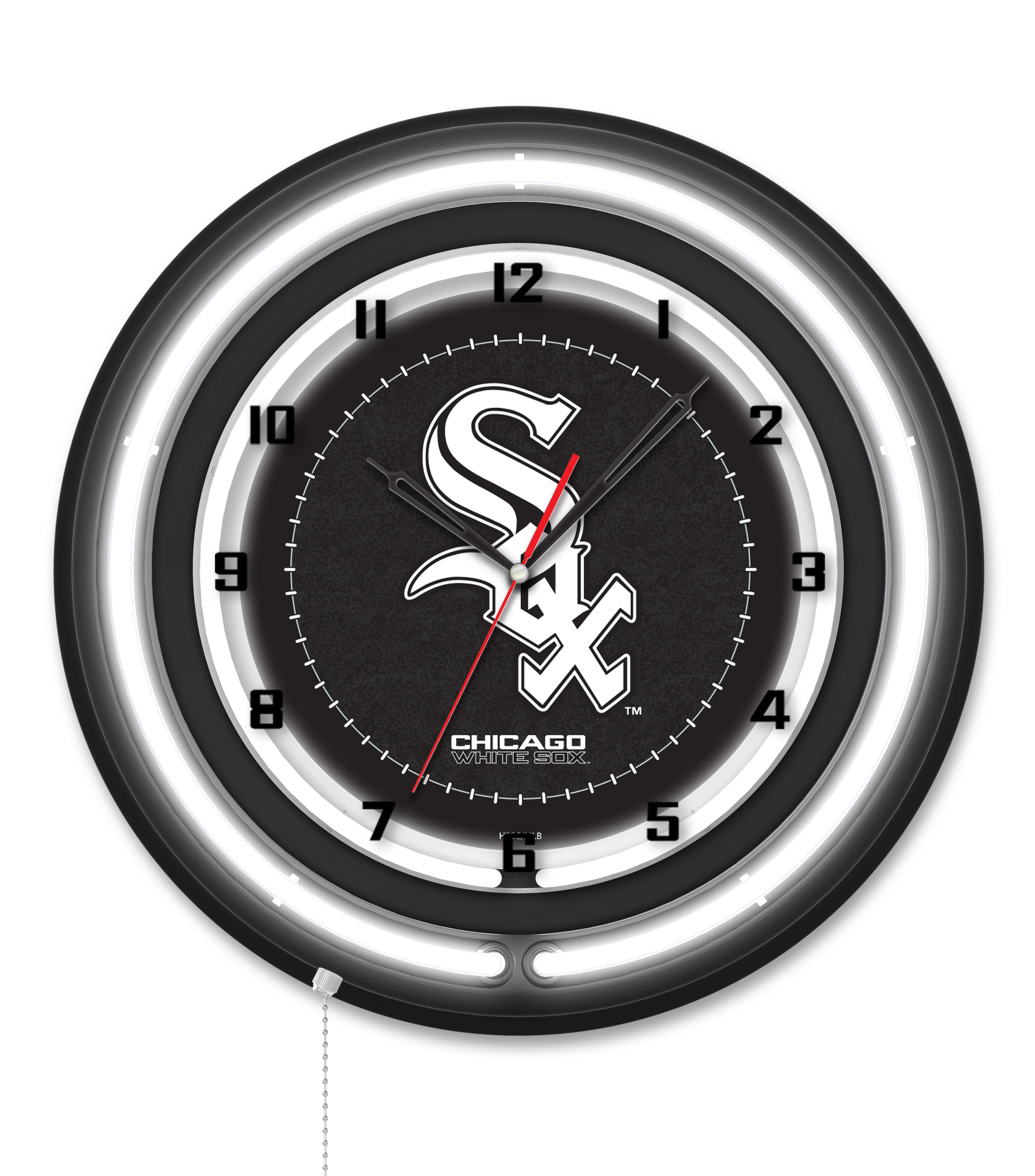 MLB Licensed Black Case 19" Neon Clock - Image 31