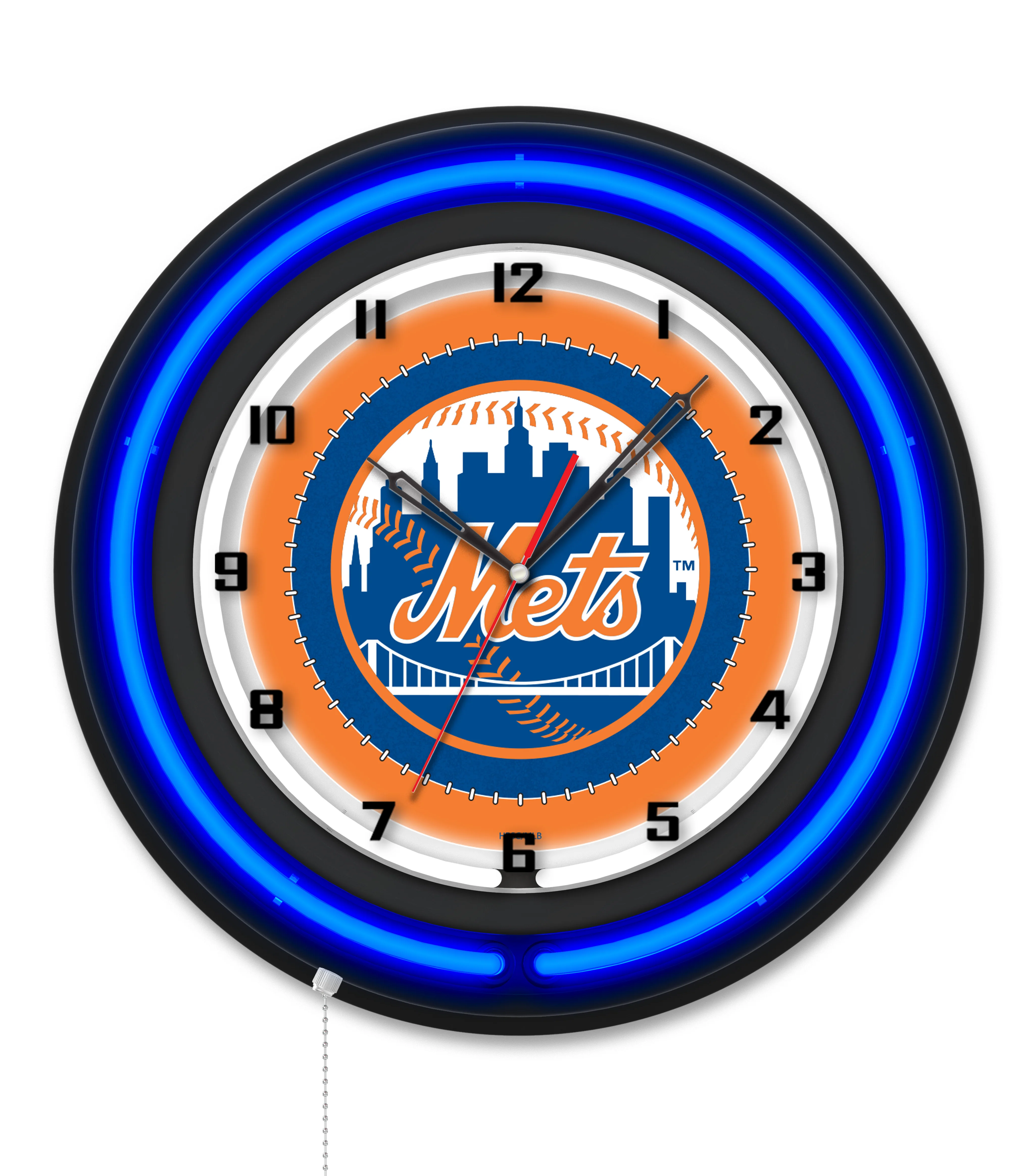 MLB Licensed Black Case 19" Neon Clock - Image 34